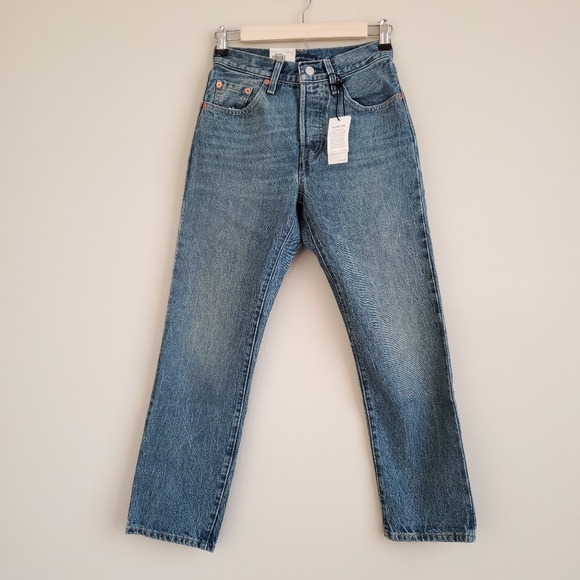 Levi's 501 Made & Crafted High Rise Straight Jeans - Picture 4 of 8
